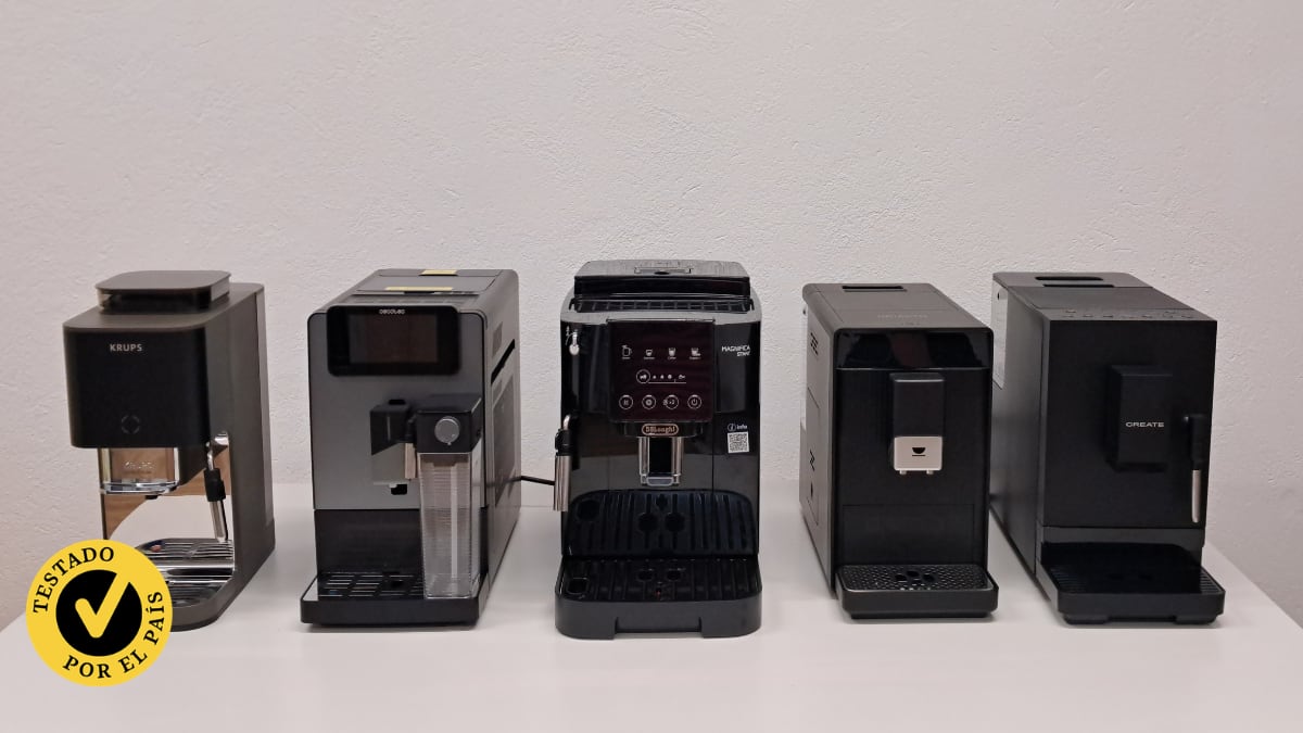Cinco cafeteras automáticas frente a frente: cuál elegir según tu forma de vida