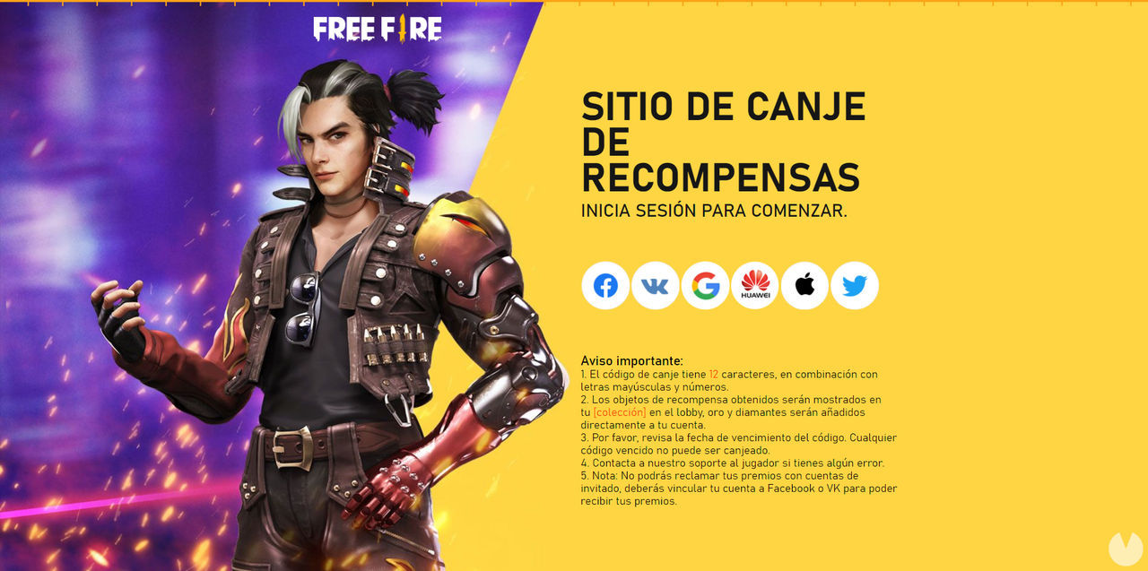 Garena libera nuevos códigos gratuitos para Free Fire MAX: así los canjeamos hoy