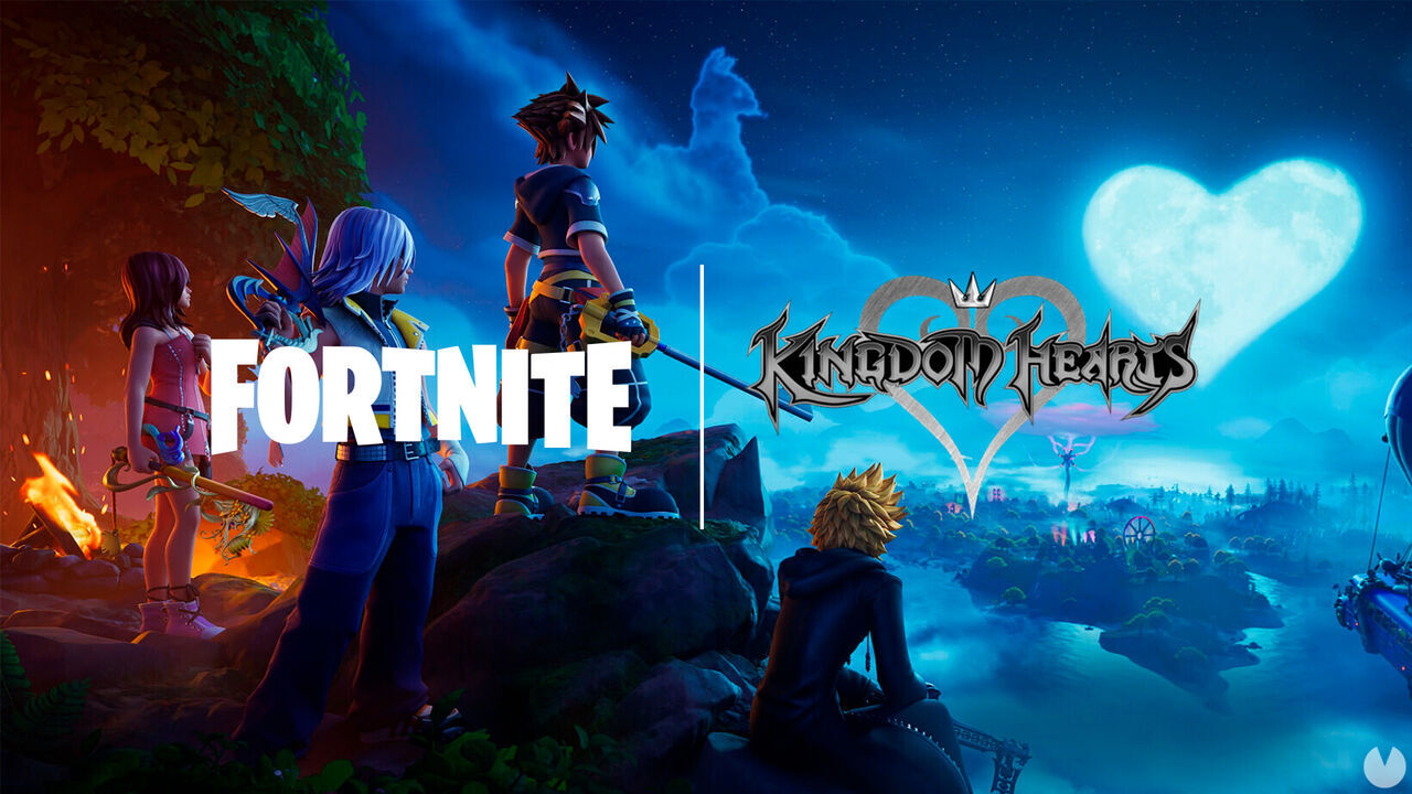 Kingdom Hearts desembarca en Fortnite con el pack más costoso del juego