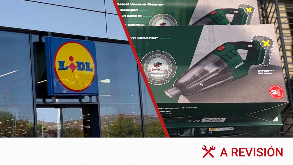 La aspiradora de mano de Lidl a menos de 25 euros ya desaparece de los estantes