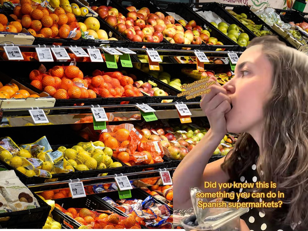 ¿Se puede comer en el supermercado antes de pagar? Los españoles responden con una carcajada